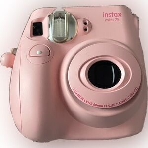 Instax mini 7s polaroid camera (pink) !